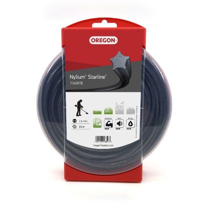 PictureAltAttribute - oregon-maaidraad-nylium-starline-grijs-ster-24-mm-x-90-m-104883e-jpg